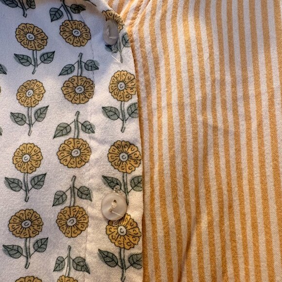 Boxy Yellow Blouse - Picture 2 of 4